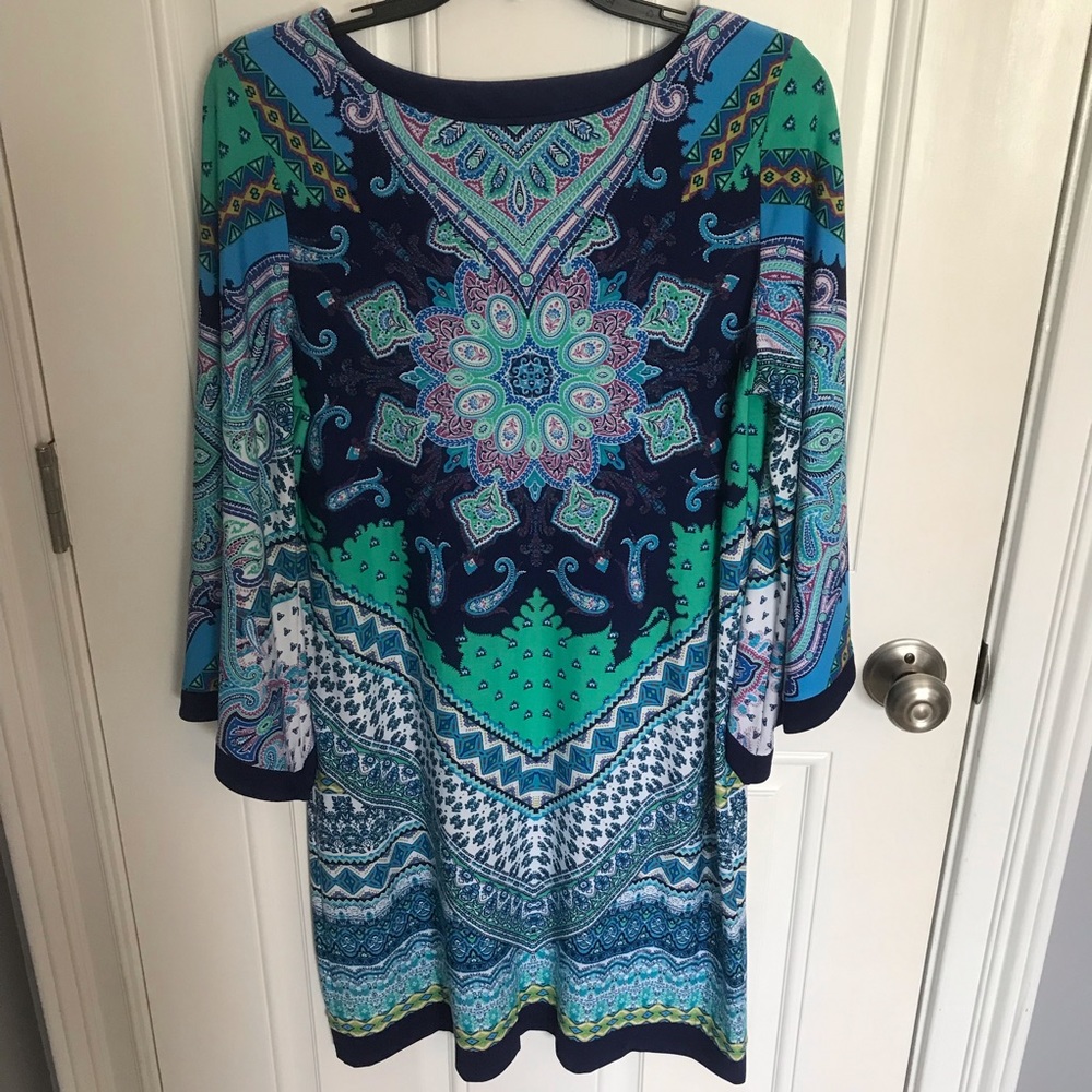 Sandra Darren patterned dress